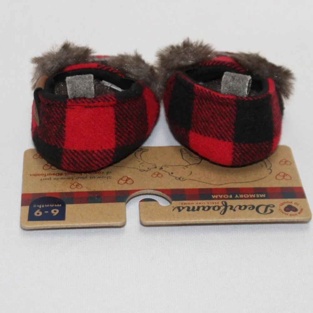Baby Bear Dearfoams 6-9 Month Slippers